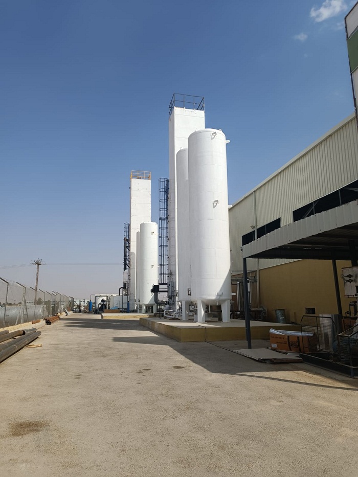 Industrial Gas Plant MEP Works
